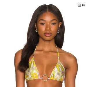 Cin Cin Yellow and Gold Bikini Set
